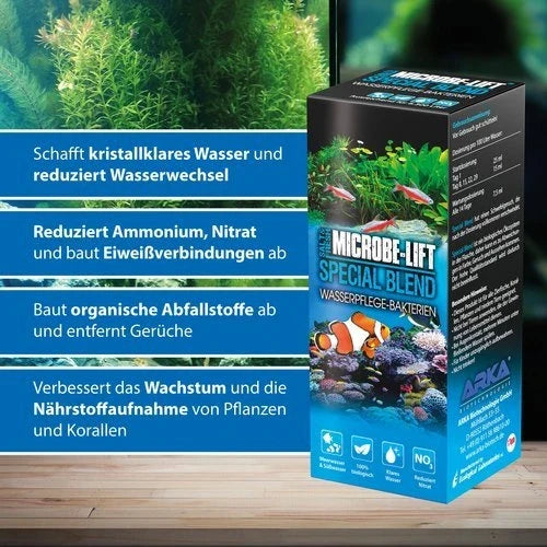 MICROBE-LIFT SPECIAL BLEND – Wasserpflege-Bakterien für Süß- & Meerwasser