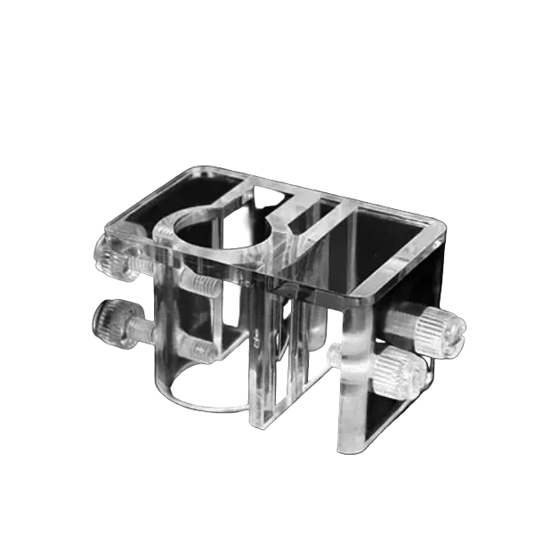 AQUA-NOA Acryl-Halterung für Stainless Steel Filter Inflow und Outflow 12/16 und 16/22 mm