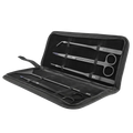 AQUA-NOA Aquascaping Tools Set Blackline mit 5 Werkzeugen und Tasche