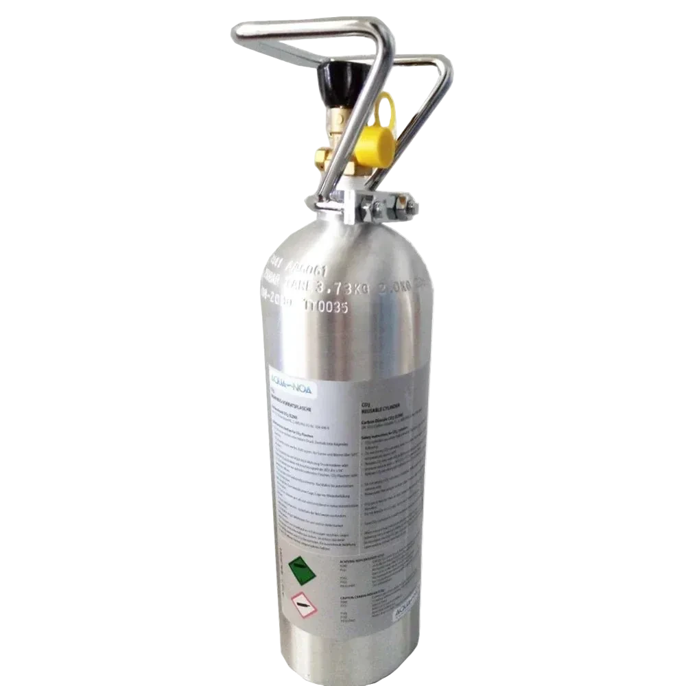 AQUA-NOA CO₂ Aluminium Mehrwegflasche 2 kg