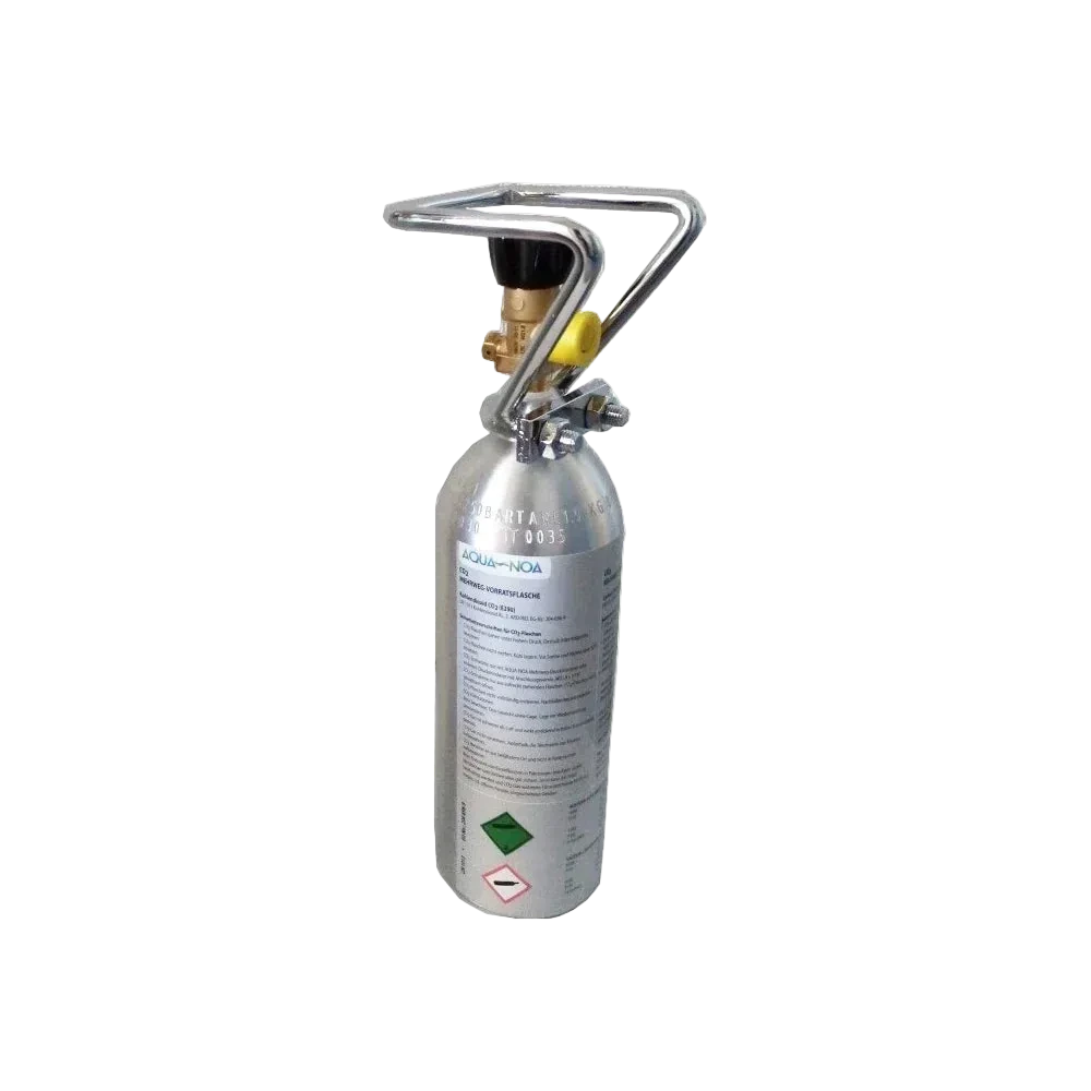 AQUA-NOA CO₂ Aluminium Mehrwegflasche 750 g