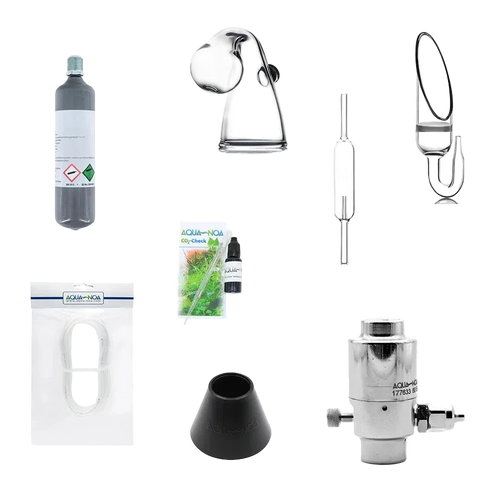 AQUA-NOA CO₂ Anlage Nano 95 g Komplettset für Aquarien bis ca. 40 Liter