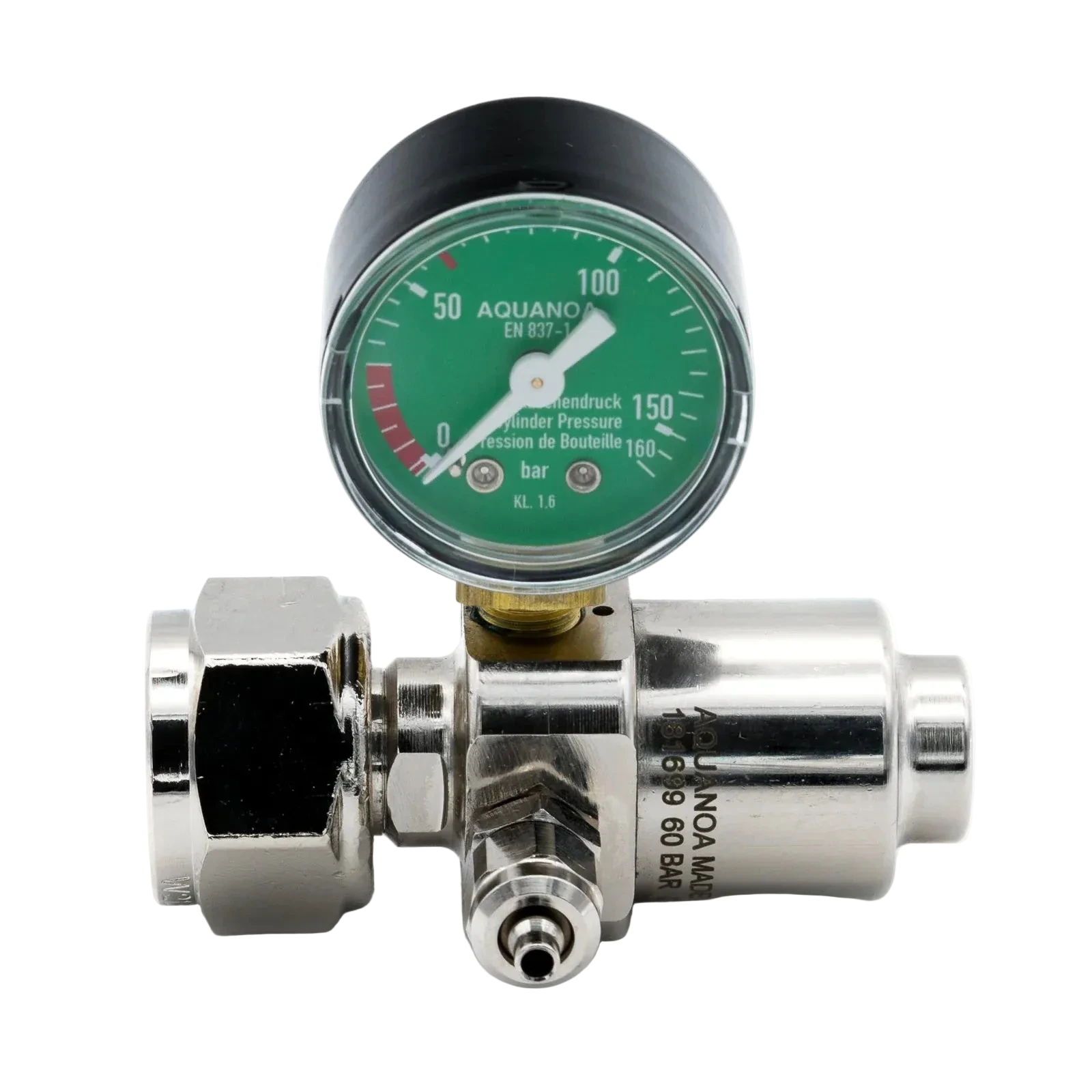 AQUA-NOA CO₂-Druckminderer Basic Soda M1 für Soda-CO₂-Zylinder