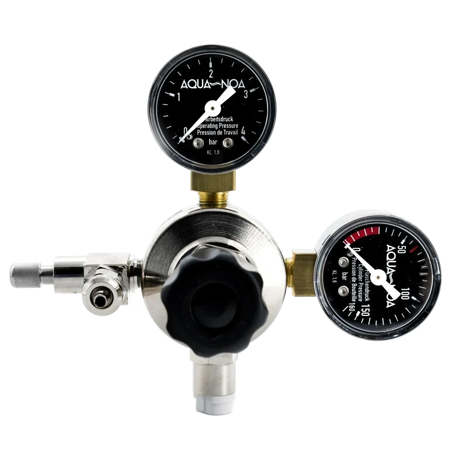 AQUA-NOA CO₂ Druckminderer Profi M1 für Mehrweg-CO2-Flaschen
