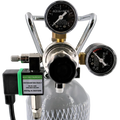 AQUA-NOA CO₂ Druckminderer Profi MVR mit Magnetventil und Rückschlagventil