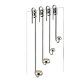 AQUA-NOA CO₂ Edelstahl HangOn Diffusor mit Clip für Aquarien