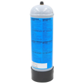 AQUA-NOA CO₂ Einwegflasche mit Standfuß und M11×1 Anschluss für Aquarium CO₂-Anlagen