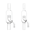AQUA-NOA CO₂ Glas Inline-Diffusor für Außenfilter 12/16 und 16/22 mm