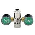 AQUA-NOA CO₂ Mehrweg-Druckminderer Basic M2 mit zwei Manometern