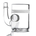 AQUA-NOA CO₂ Nano Glas-Diffusor mit 16-mm-Keramikmembran für Aquarien bis 80 l