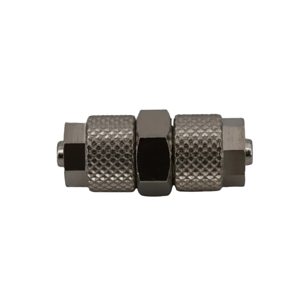 AQUA-NOA CO₂ Schlauchverbinder Metall 4/6 mm mit Schlauchsicherung