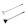 AQUA-NOA Double Scraper 32 cm in Edelstahl und Blackline