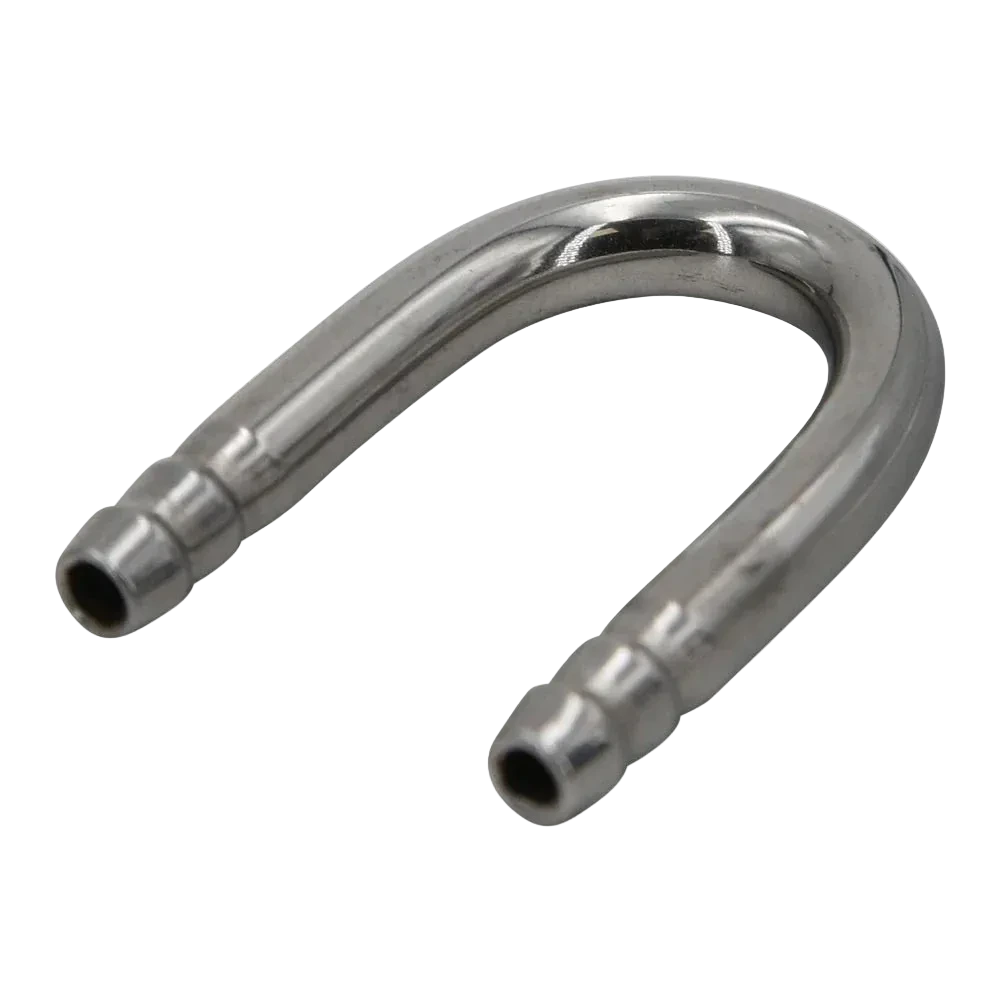 AQUA-NOA Edelstahl U-Pipe zur Führung von 4/6-mm-CO₂-Schlauch