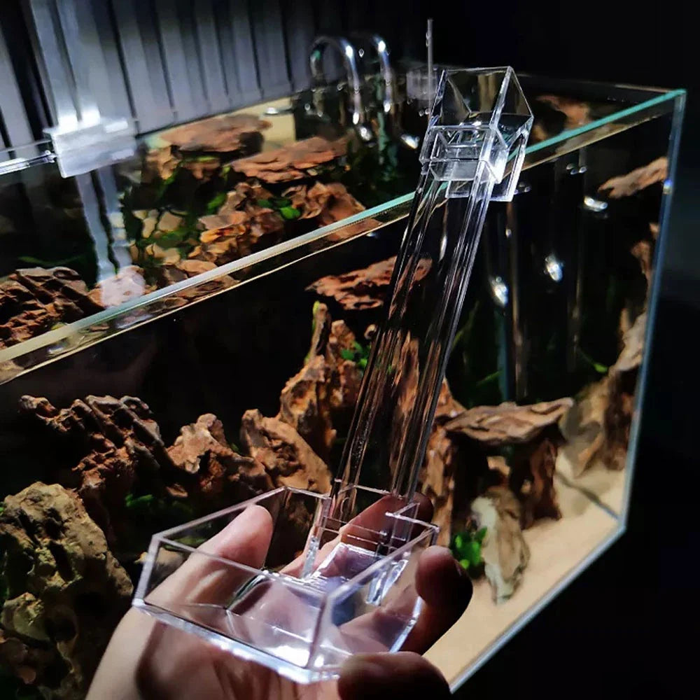 AQUA-NOA HangOn Futterstation mit Futterschale im Garnelenaquarium