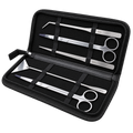 AQUA-NOA NOA-SCAPE Aquascaping Tools Set aus Edelstahl mit Scheren, Pinzetten, Doppelspatel und Tasche
