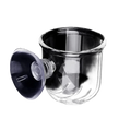 AQUA-NOA Plant & Feeding Pot aus Glas in Größe S und M