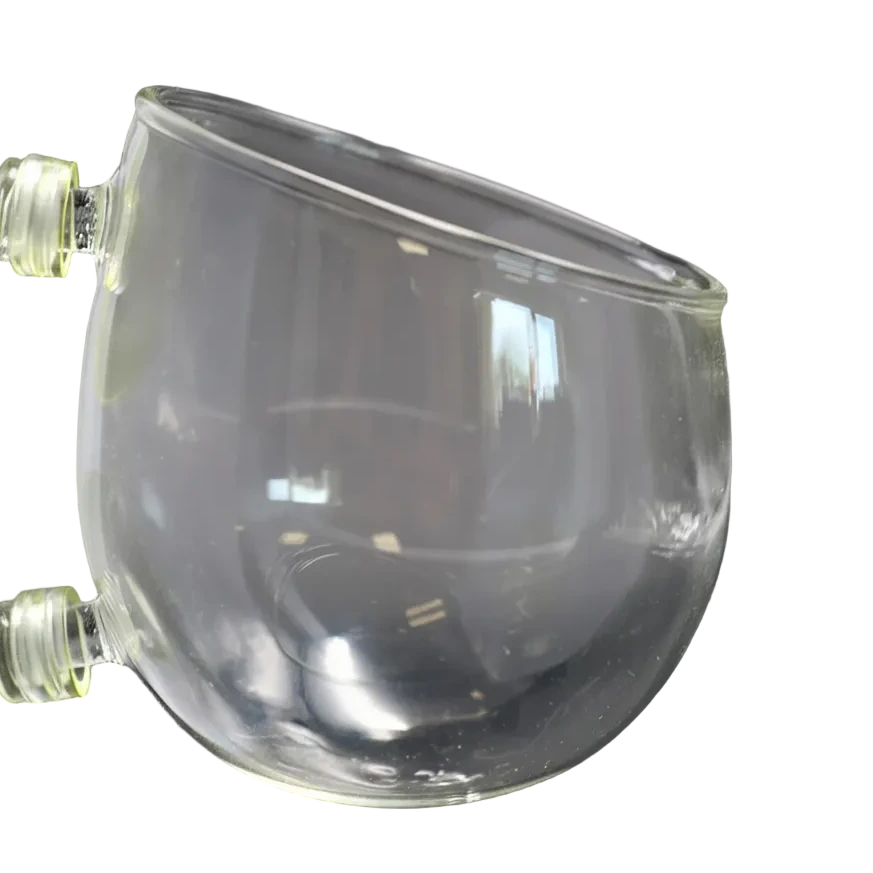 AQUA-NOA Plant Pot Pflanzentopf aus Glas mit Saugnäpfen fürs Aquarium