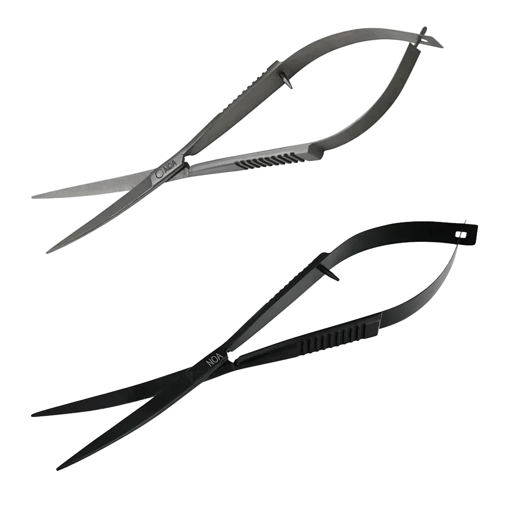 AQUA-NOA Spring Scissors 16 cm in Edelstahl und Blackline