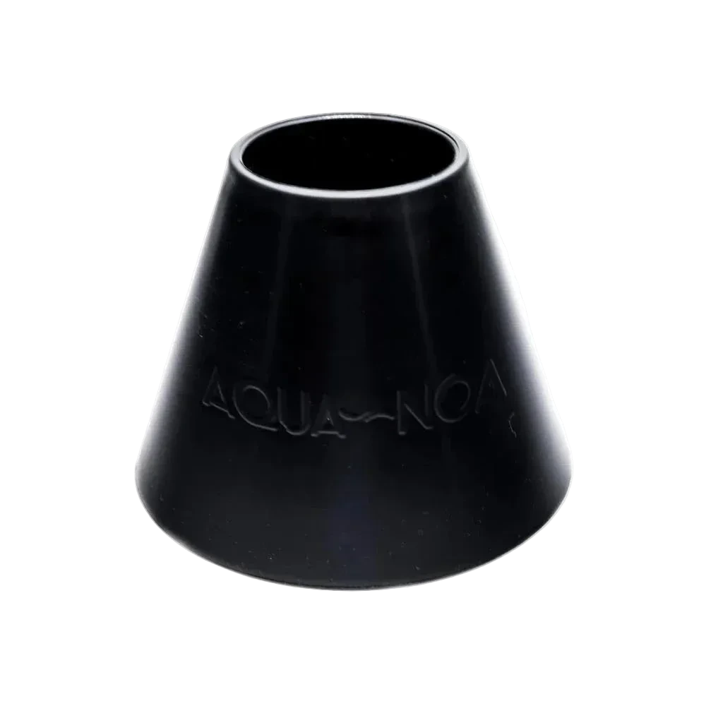 AQUA-NOA Standfuß für 500-g-CO₂-Flaschen und Soda-CO₂-Zylinder mit 60 mm Durchmesser in Schwarz