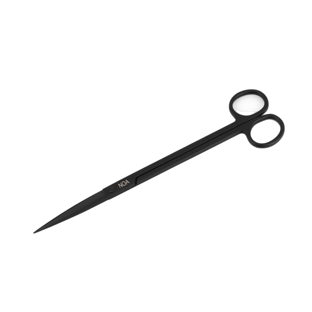 AQUA-NOA Straight Scissors gerade Pflanzenschere 25 cm Blackline