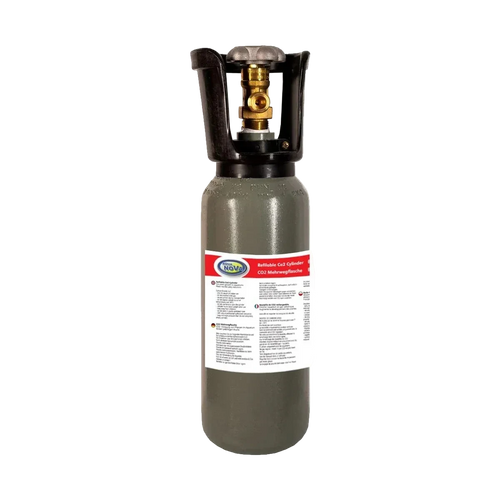 AQUA NOVA CO2 Mehrwegflasche grau 2 Liter für maximal 1,5 kg CO2