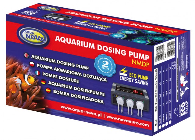 AQUA NOVA NMDP Dosierpumpe für automatische Flüssigdosierung im Aquarium