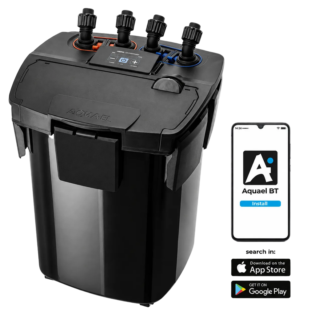 AQUAEL HYPERMAX 4500 BT Außenfilter mit Bluetooth-Steuerung