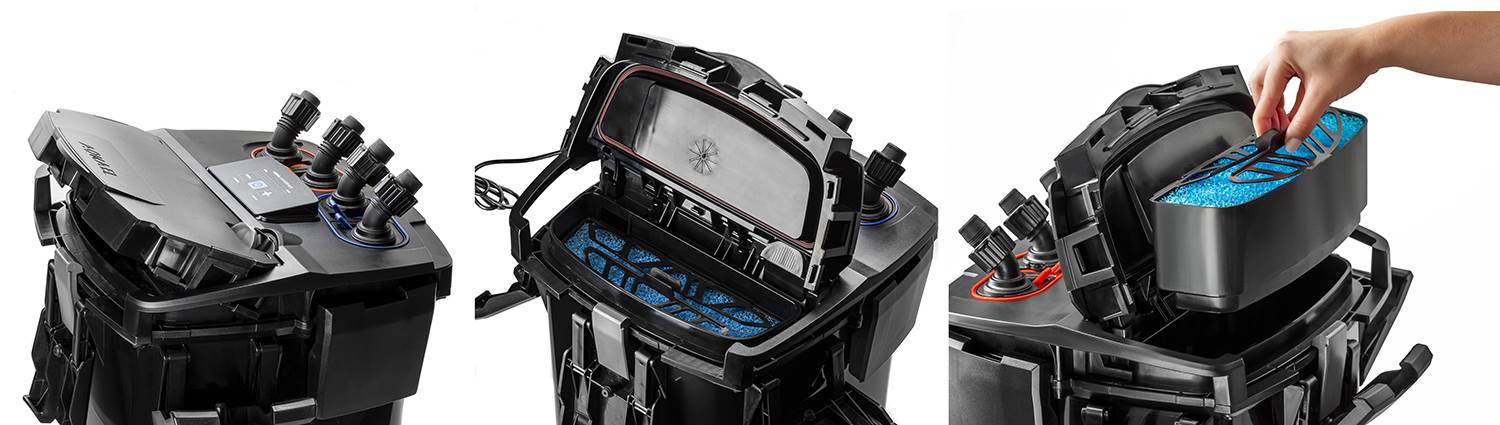 AQUAEL HYPERMAX 4500 BT Außenfilter mit leicht zugänglichem Vorfilter