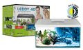 AQUAEL LEDDY DAY&NIGHT 40 Aquarium-Set Weiß mit 25 Liter