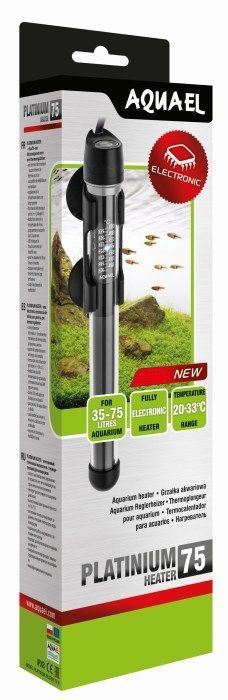 AQUAEL PLATINIUM HEATER 75 W für Aquarien von 35 bis 75 Liter