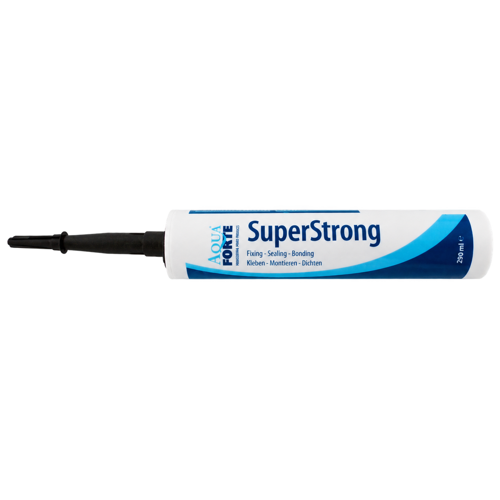 AquaForte Super Strong Black Kleb- und Dichtstoff 290 ml für Teich und Bachlauf