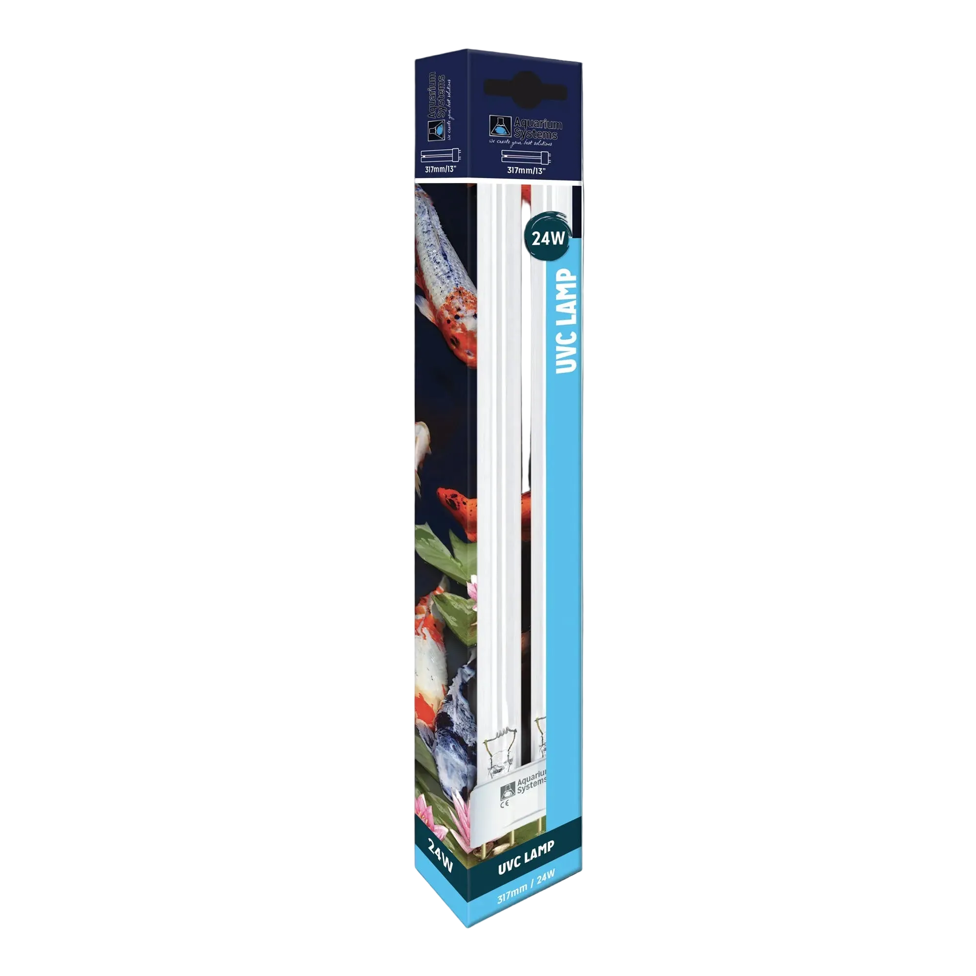 AQUARIUM SYSTEMS Ultra Clear UVC Lampe 2G11 24 Watt 317 mm