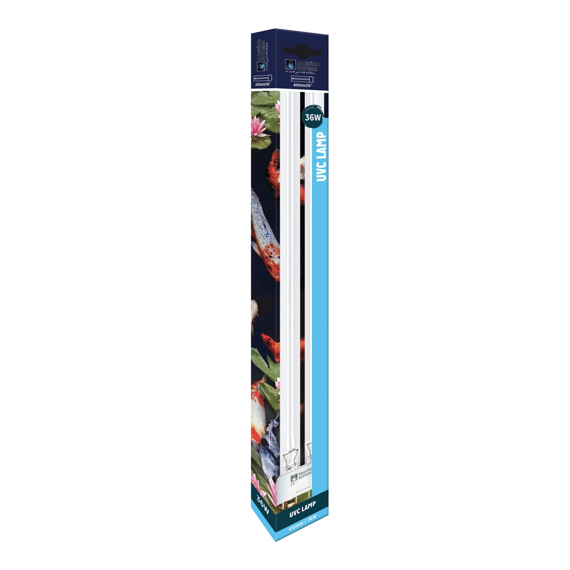 AQUARIUM SYSTEMS Ultra Clear UVC Lampe 2G11 36 Watt 410 mm