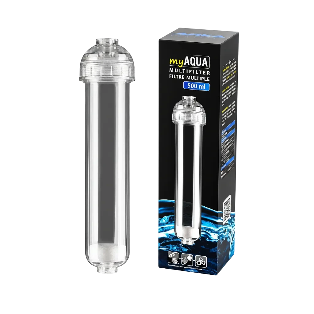 ARKA myAQUA Multifilter 500 befüllbare Filterpatrone mit Originalverpackung