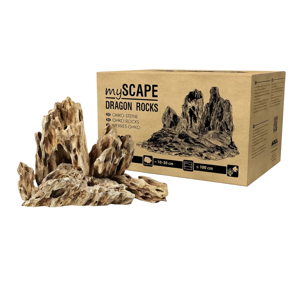 ARKA mySCAPE Dragon Rocks natürliche Drachensteine für Aquarium und Aquascaping