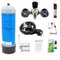 CO₂-Anlage Einweg Profi mit Nachtabschaltung und CO₂-Flasche