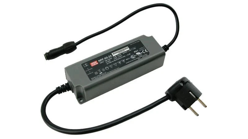 daytime LED-Converter 24V Mean Well Premium 60 Watt mit Plug-and-Play-Anschluss