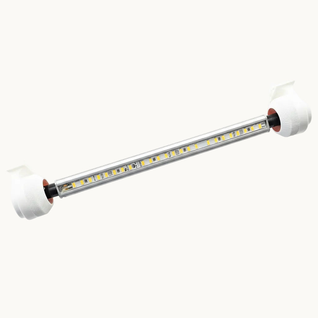 LED-Umrüstung einer Aquariumabdeckung mit daytime T5-/T8-Adapter Set