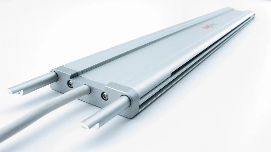 daytime matrix Aluminiumprofil mit ausziehbaren Universal-Inline-Auflagen