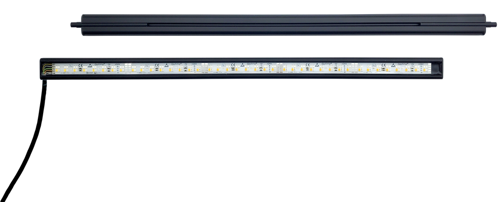 daytime® unix WRGB LED-Aquariumleuchte in Schwarz mit Hyper Red 660 nm