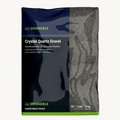 DENNERLE Kristall-Quarzkies Diamantschwarz, 10-kg-Verpackung, Körnung 1–2 mm