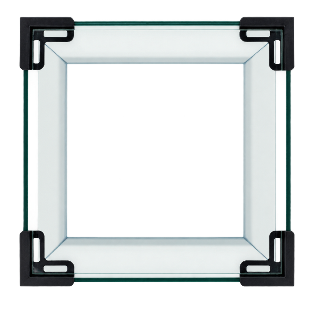Diversa Nano-Aquarium mit Glas-Abdeckscheibe von oben