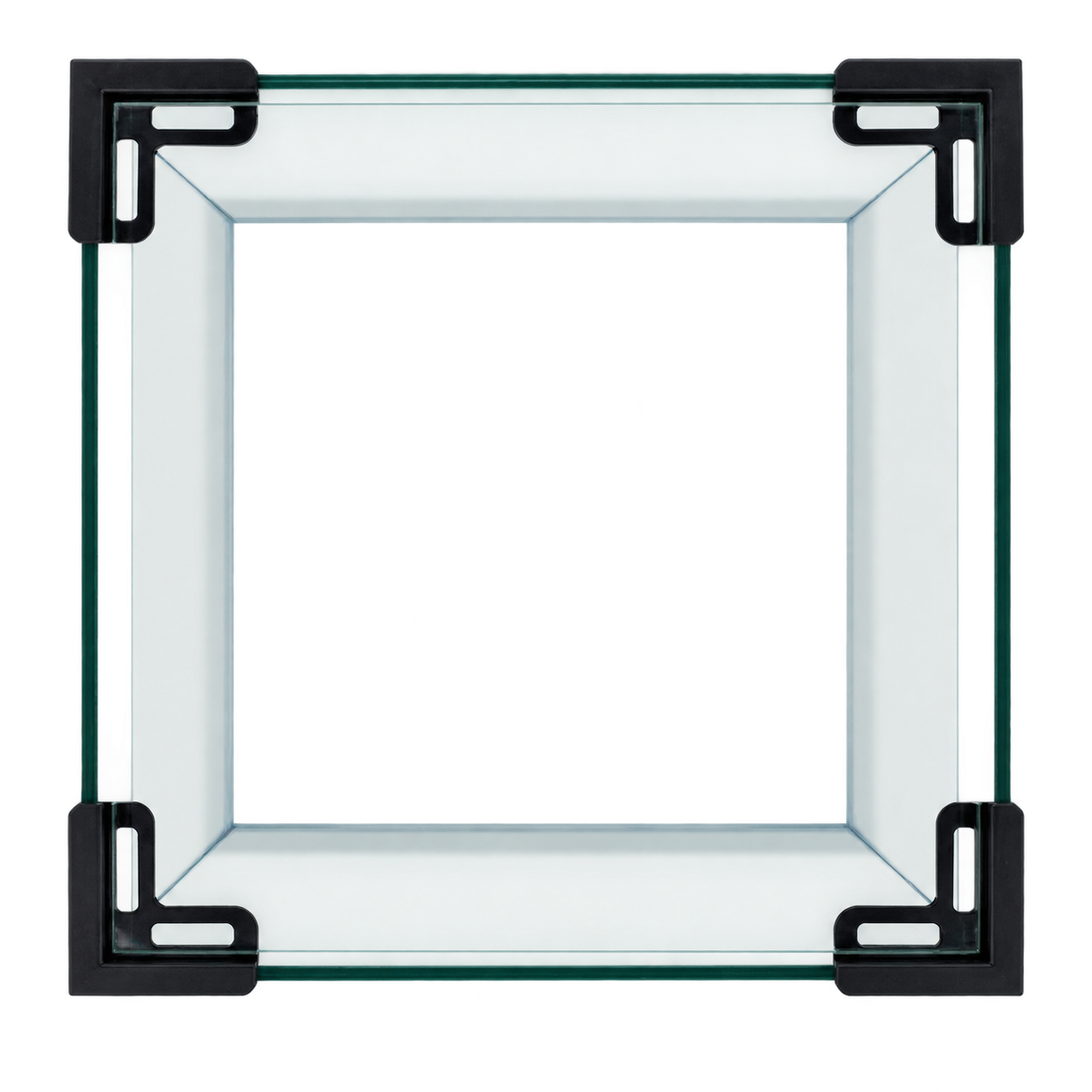 Diversa Nano-Aquarium mit Glas-Abdeckscheibe von oben