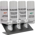 NOA-INSTRUMENTS Kalibrierset 2 für pH-Elektroden mit Eichstation, pH 4, pH 7, Reinigungs- und Aufbewahrungslösung
