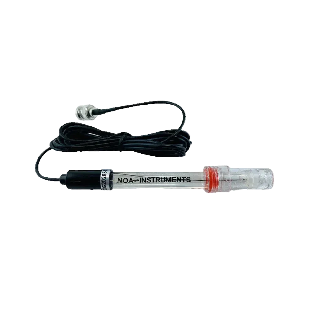 NOA-INSTRUMENTS transparente pH-Gel-Elektrode mit BNC-Stecker und 1,5 m Kabel