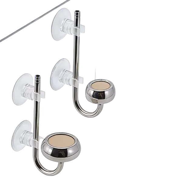 NOA-SCAPE CO₂ Edelstahl Diffusor poliert für Pflanzenaquarien