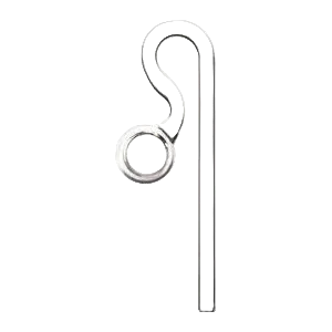 NOA-SCAPE Glass Lily Pipe Loop aus Glas für Aquarium-Außenfilter