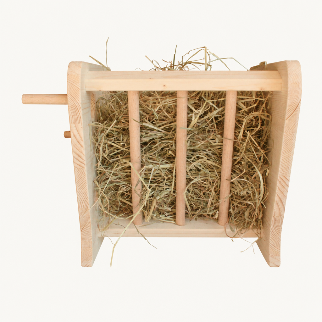 Resch Futterkrippe aus Fichtenholz – Heuraufe & Snackhalter – Produktansicht 5
