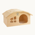 Resch Wichtelhaus Kaninchen aus Fichtenholz – geräumiges Holzhaus – Hauptansicht