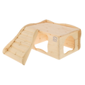 Resch Wohlfühlhaus Großglockner aus Fichtenholz – Holzhaus mit Treppe – Produktansicht 2